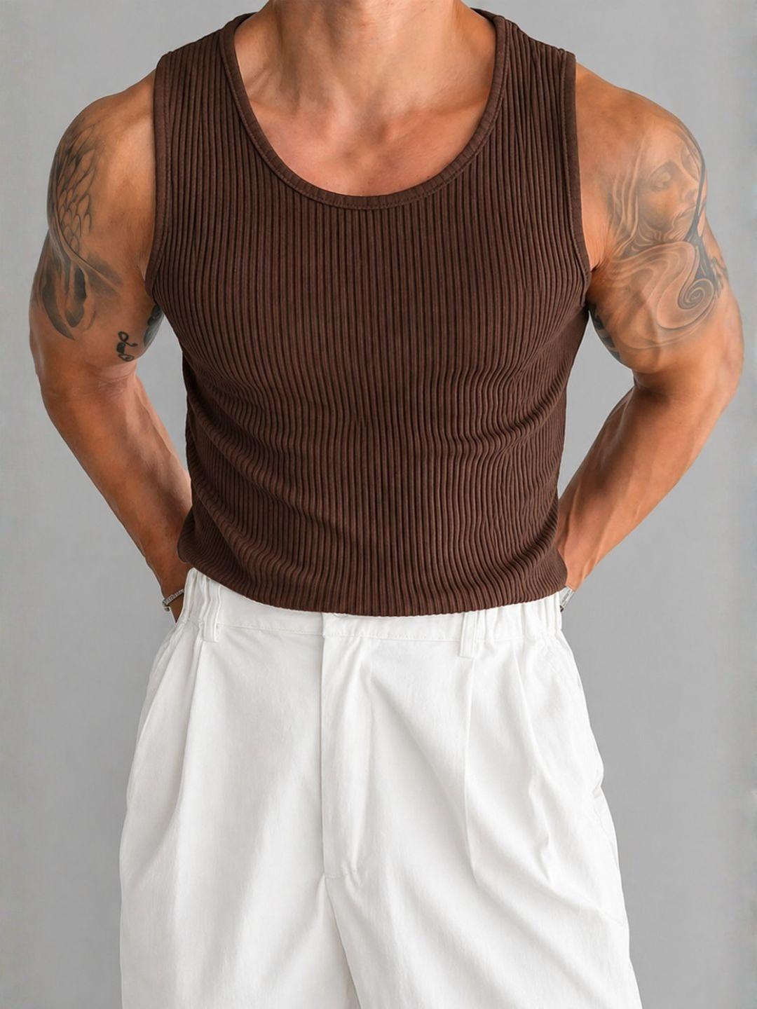 ROCKWELL Self Design Cotton Tank - Image 1