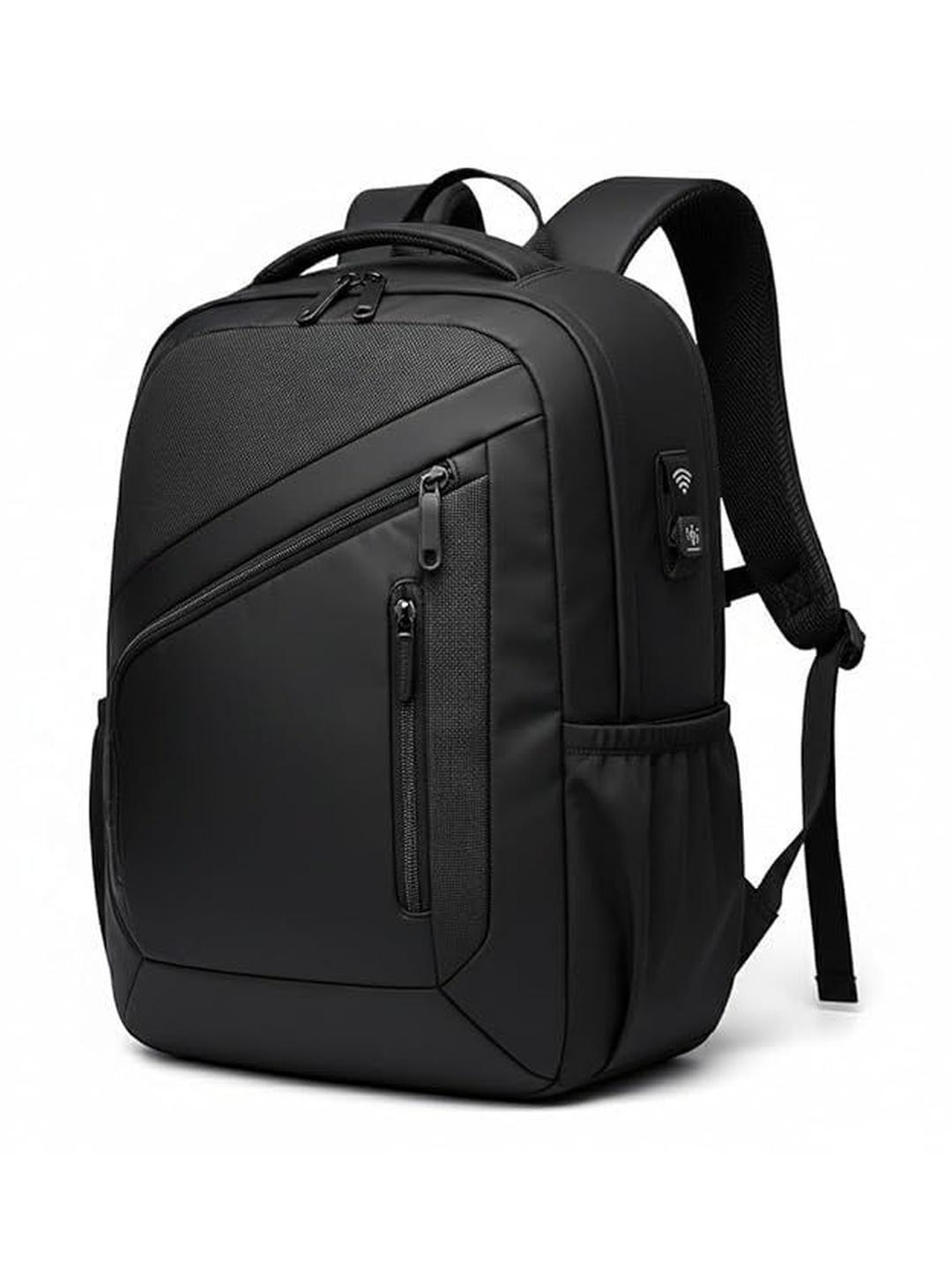 GadgetBite Nova 25L Waterproof Laptop Backpack Black - Image 1