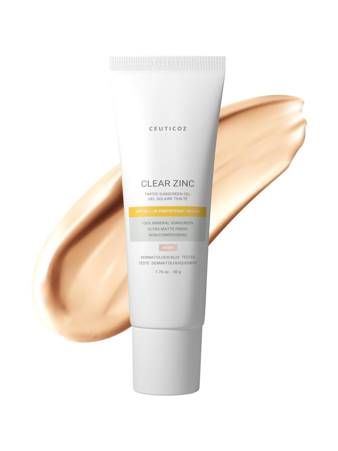 Buy CEUTICOZ Sunscreen Gel - 50 g - Ivory - Sunscreen for Unisex