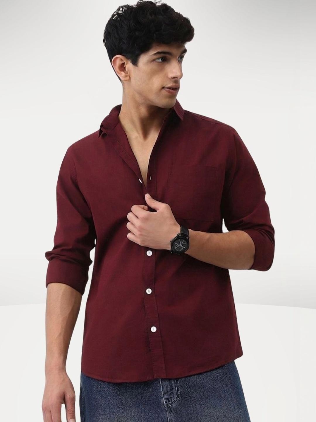 THE BEETEL HOUSE Men Slim Fit Casual Shirt - Image 1
