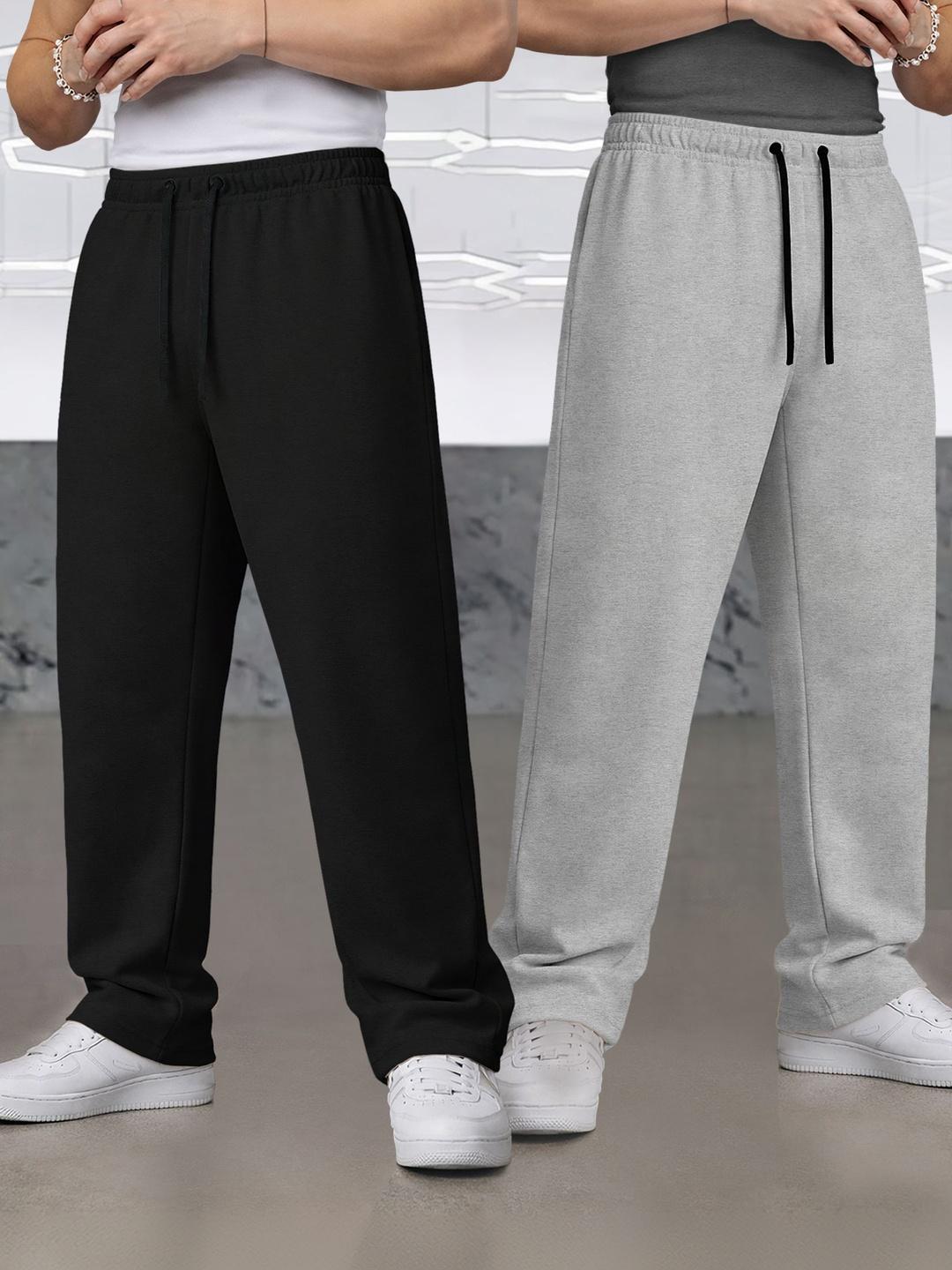 TRIPR Men Pack of 2 Baggy Track Pants