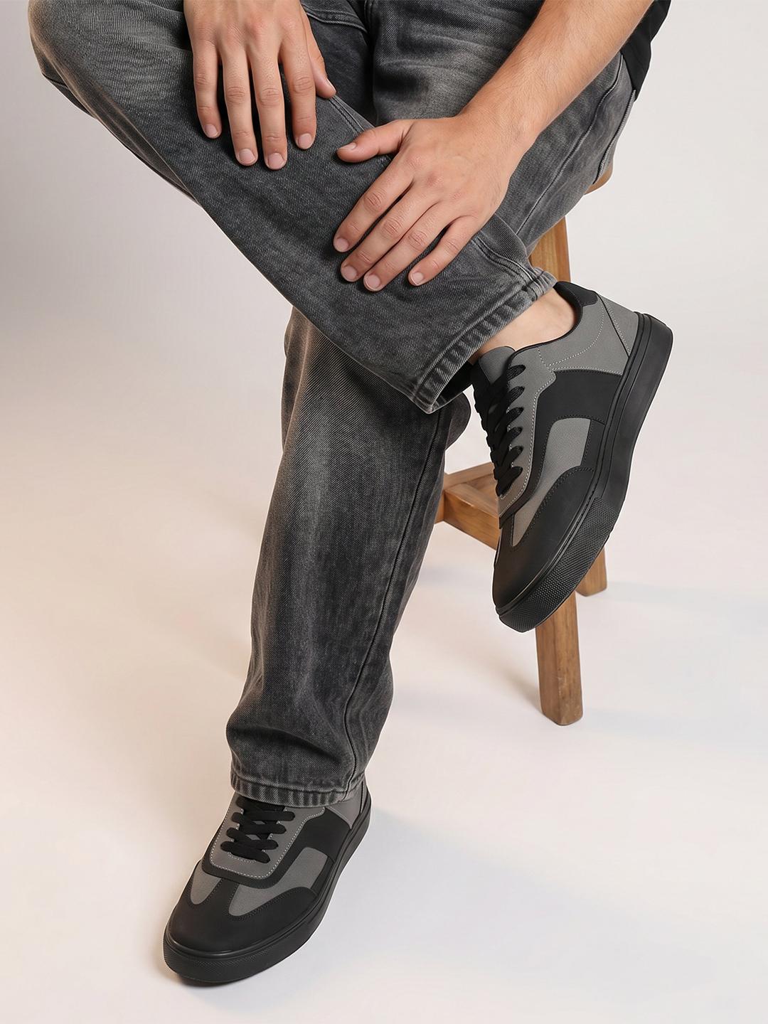 Ethik Glide Grey Vegan Casual Sneakers