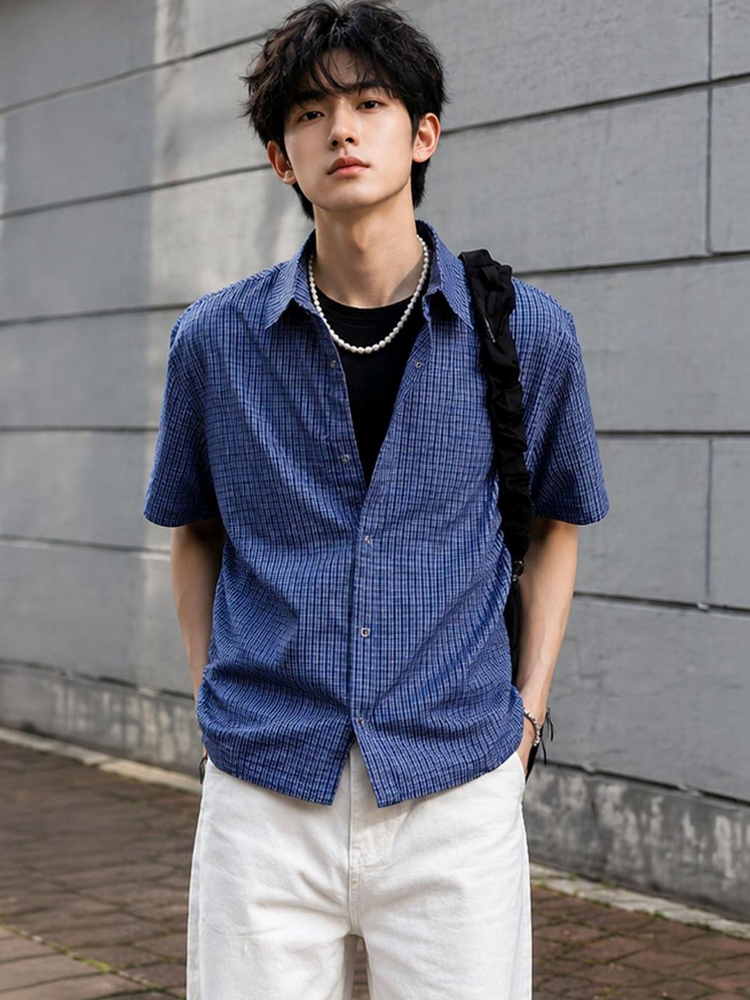 StyleCast Men Checked Casual Shirt - Image 1