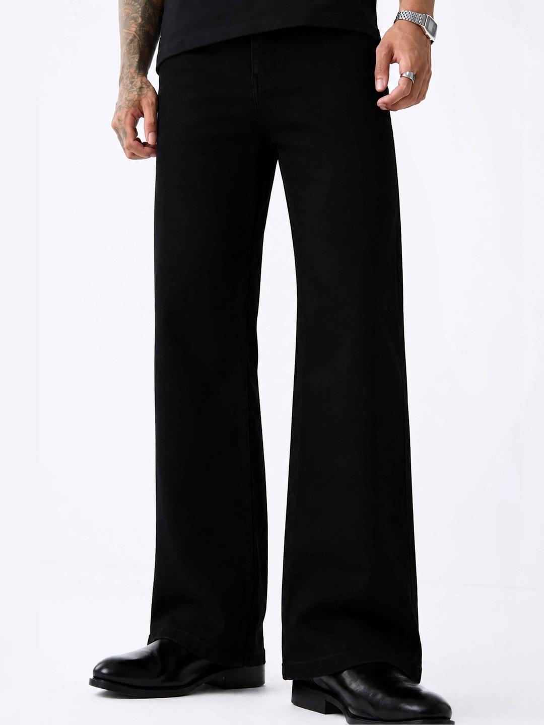 W.T.F - Witnessing True Fashion Men Comfort Bootcut Mid-Rise Jeans - Image 1