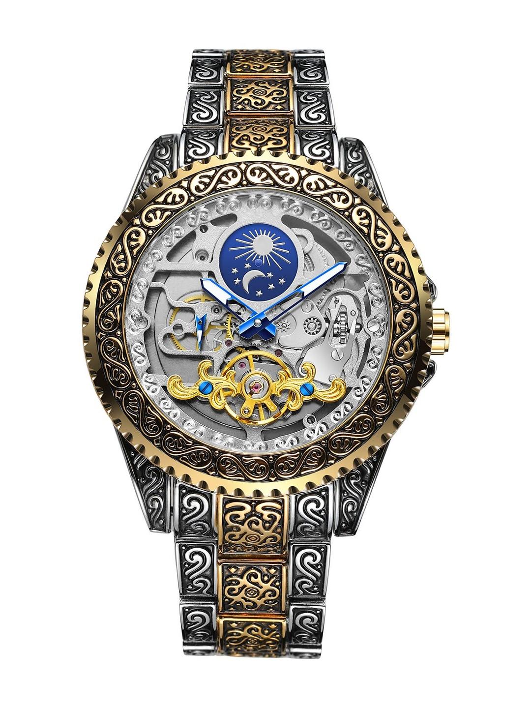 FORSINING Men Skeleton Dial Automatic Watch - Image 1