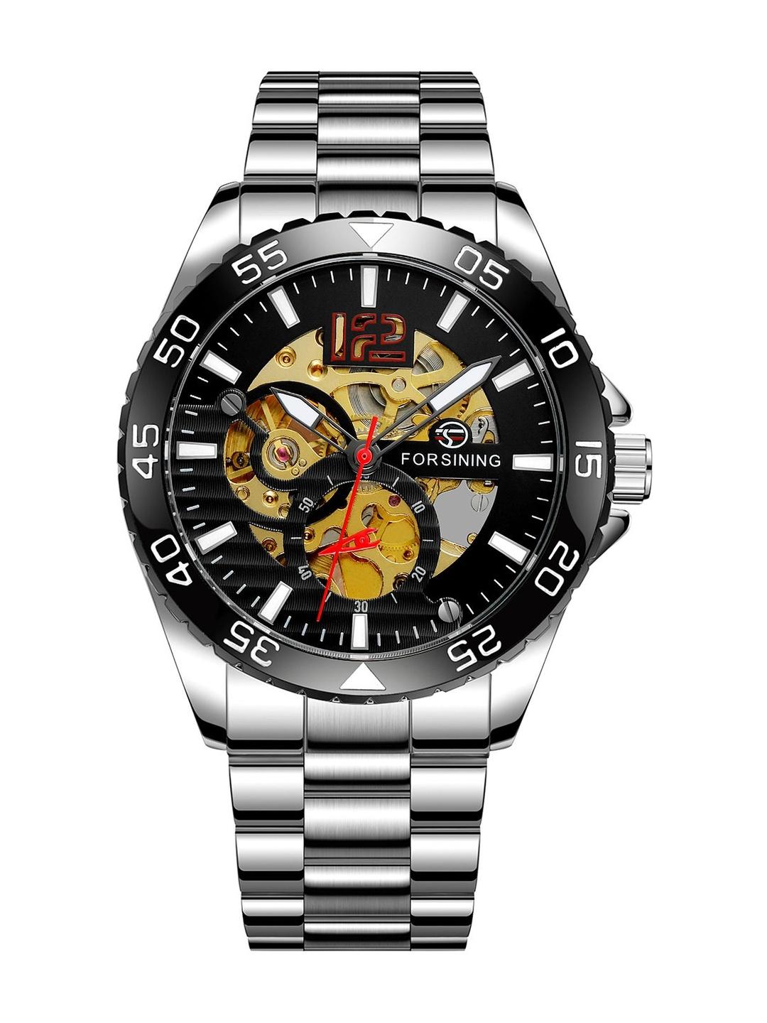 FORSINING Men Skeleton Dial Automatic Watch - Image 1