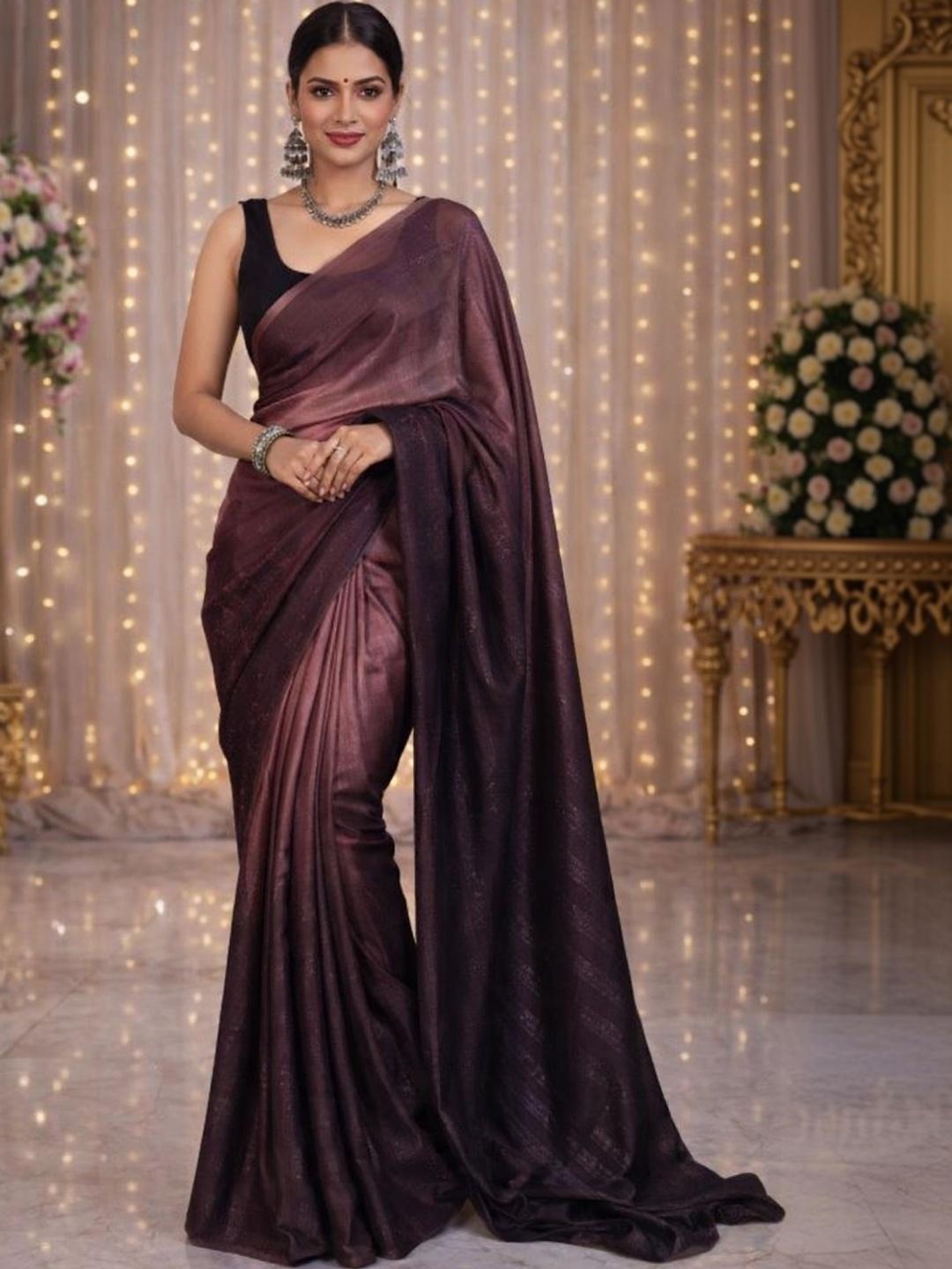 Moda Rapido Ombre Silk Blend Saree - Image 1
