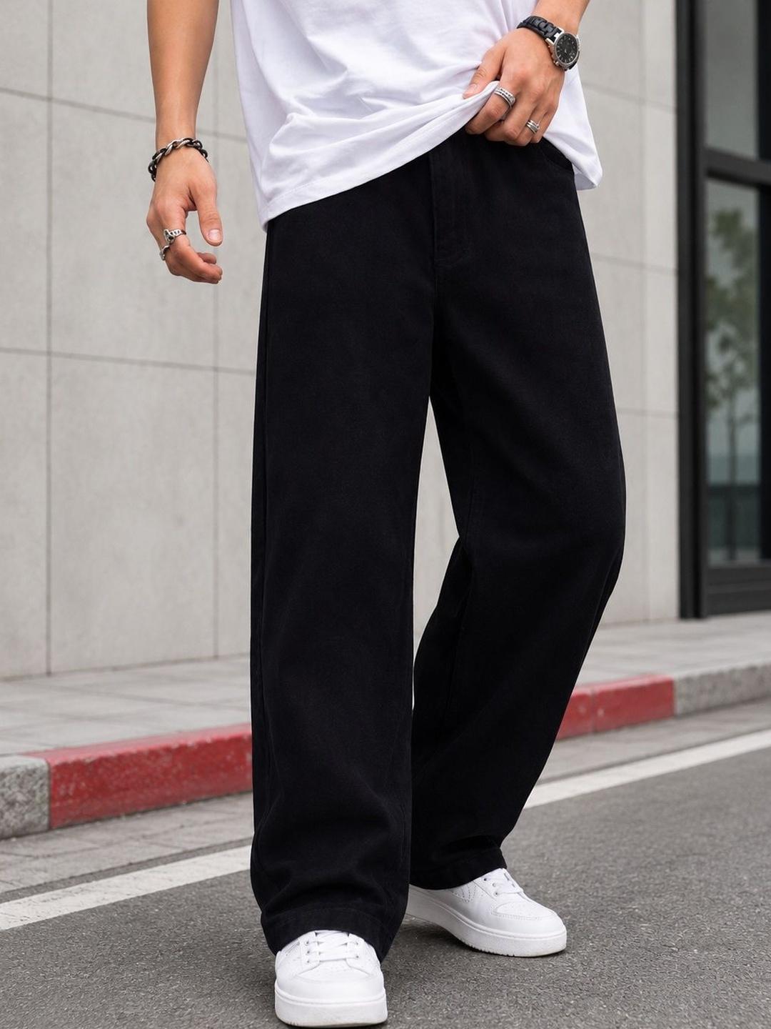 DENIM LIFE Men Classic Straight Fit Mid-Rise Stretchable Jeans Blue - Image 1