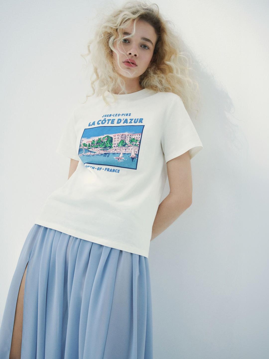 H&M Women Printed T-shirt