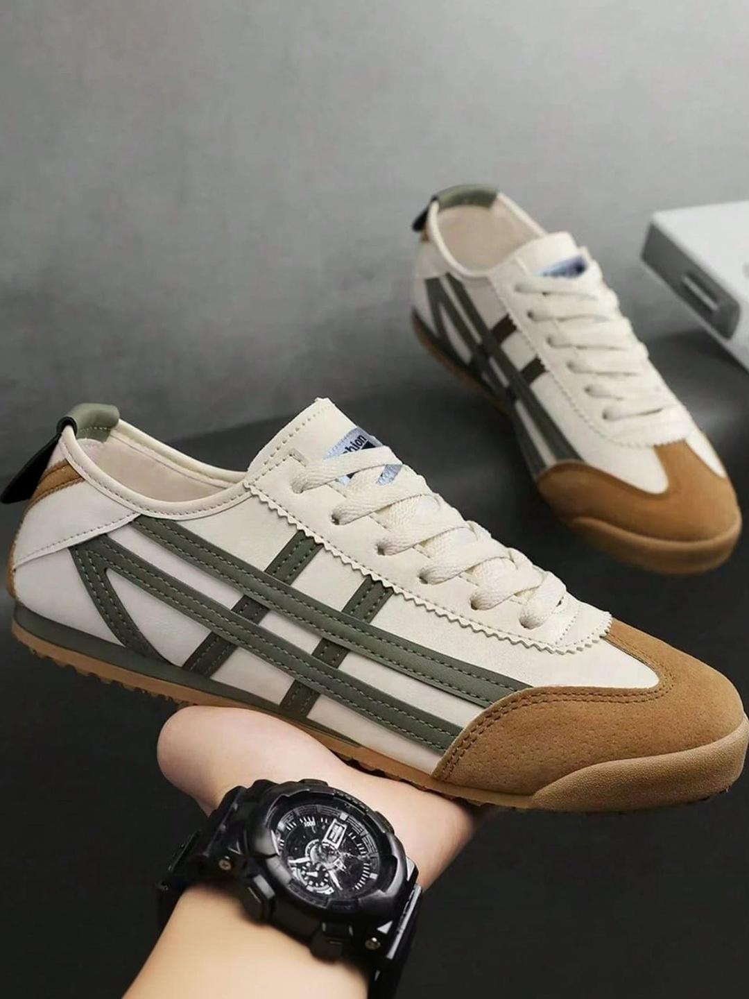 Layasa Men Colourblocked Sneakers - Image 1