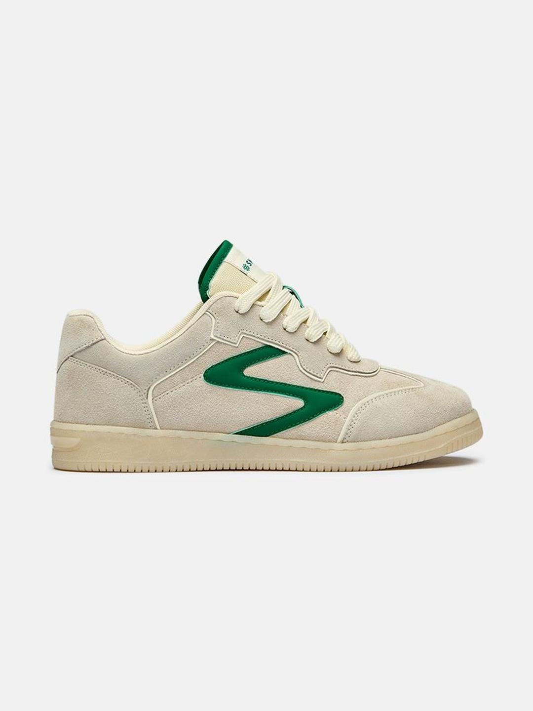 Snitch Men Colourblocked Suede Sneakers - Image 1