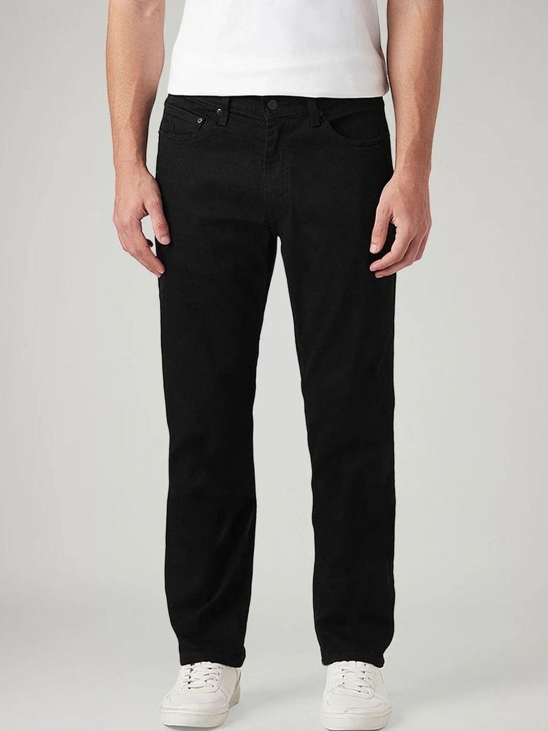 Levis Men Classic Tapered Fit Mid-Rise Stretchable Jeans