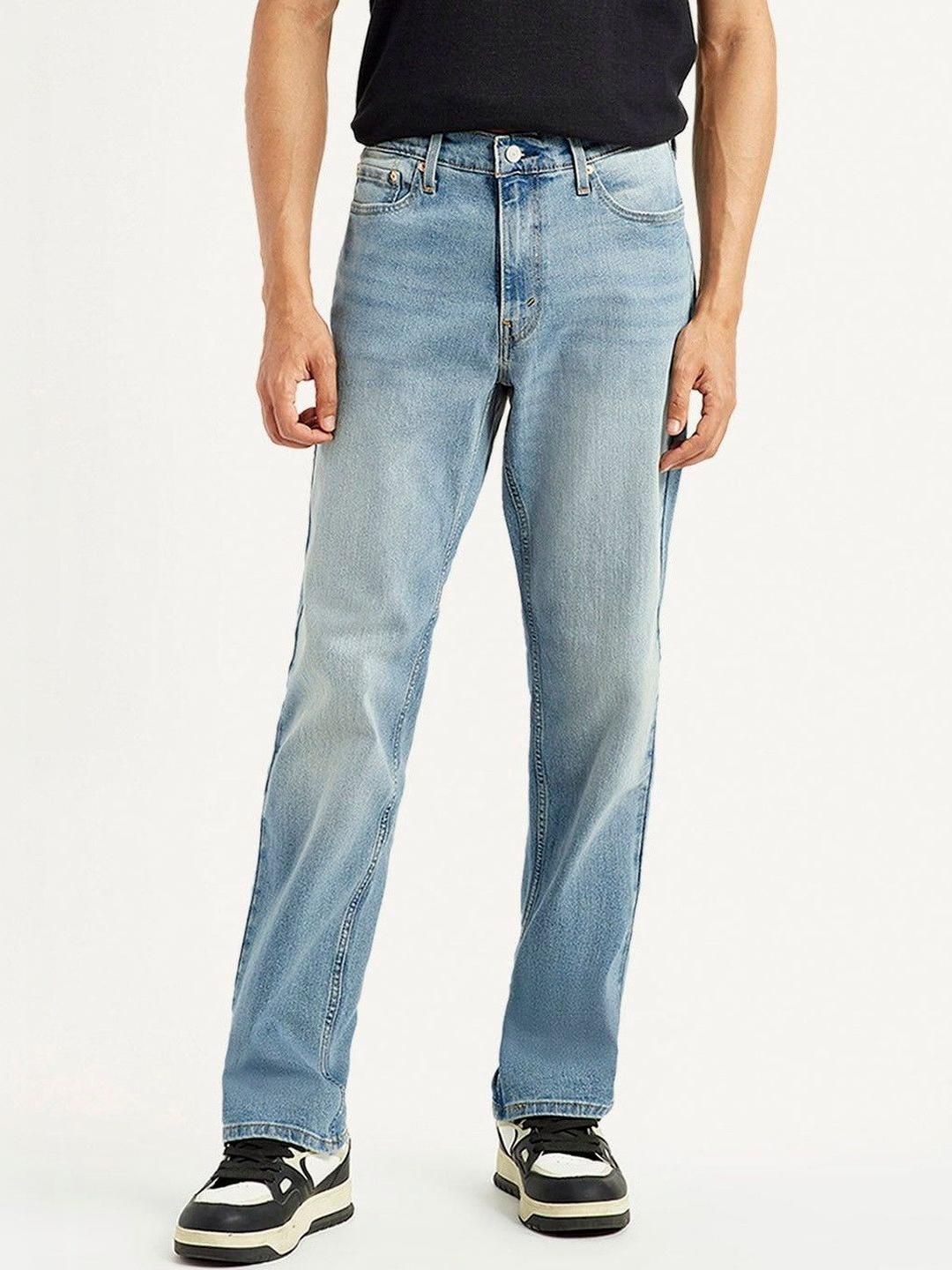 Buy Levis 541 Men Classic Tapered Fit Mid-Rise Heavy Fade Jeans