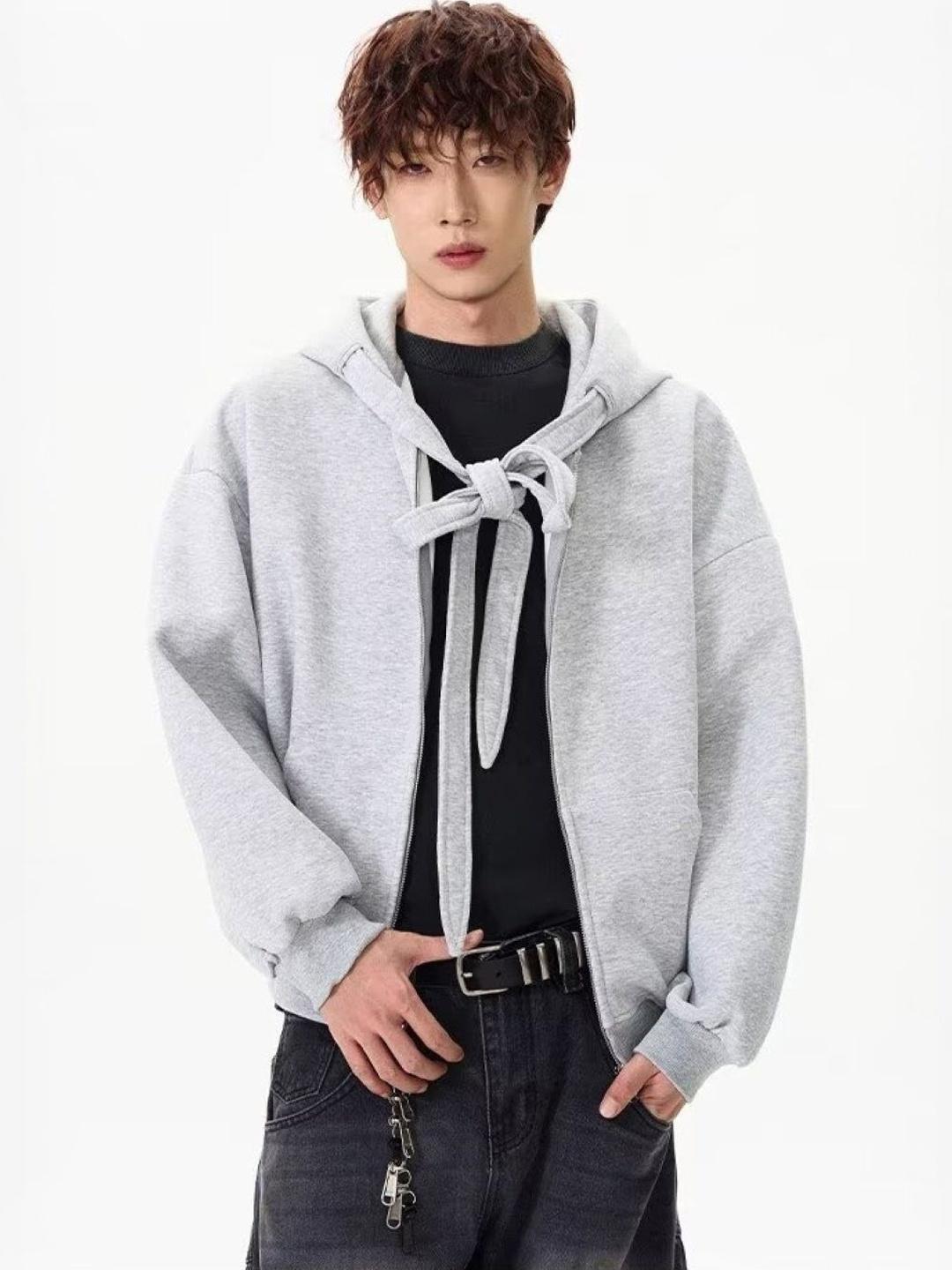 StyleCast Men Checked Crop Open Front Jacket - Image 1