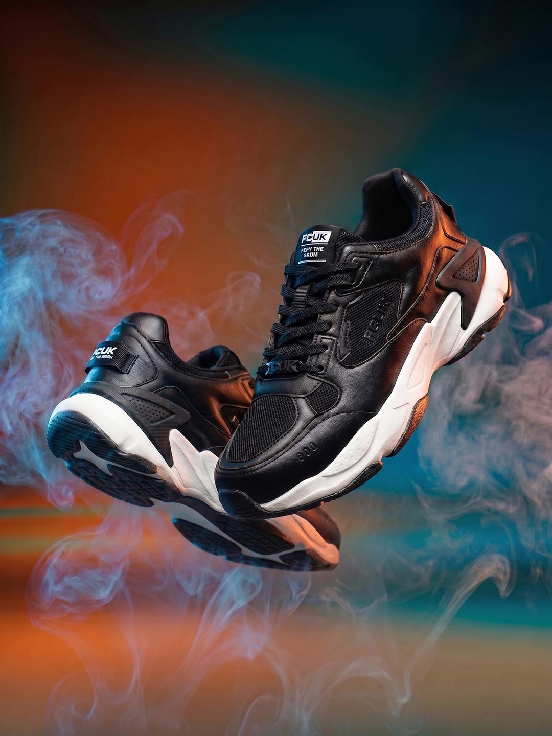 FCUK Men Colourblocked Sneakers - Image 1