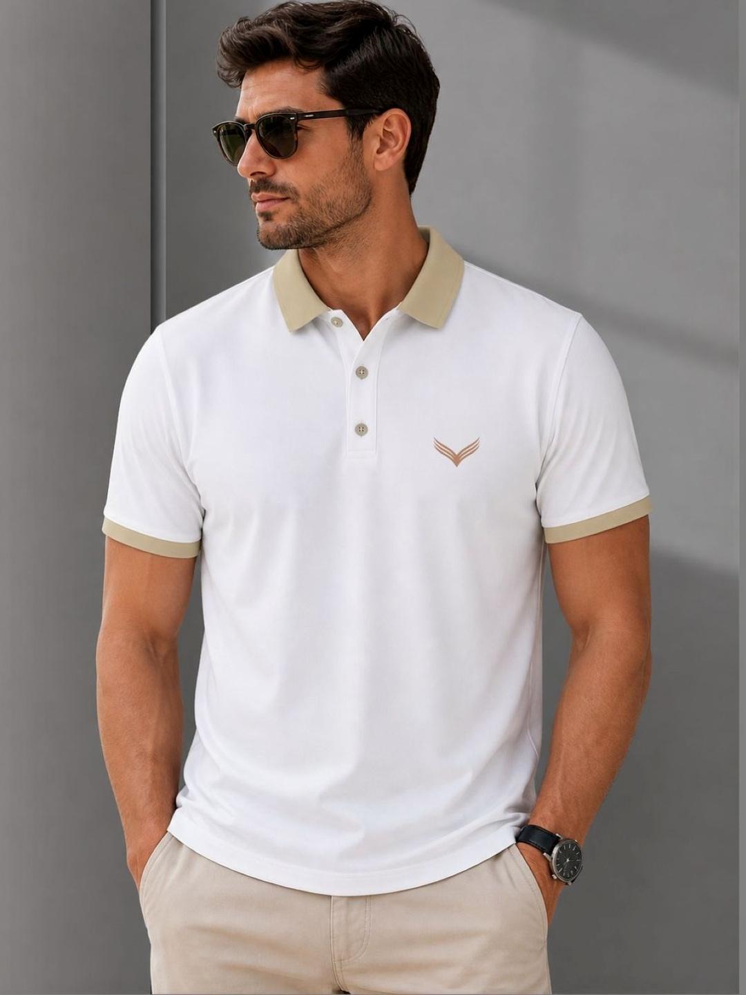 TAZO Men Polo Collar T-shirt - Image 1