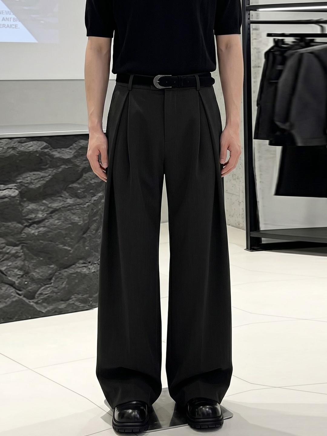 StyleCast x Revolte Men Loose Fit Easy Wash Trousers