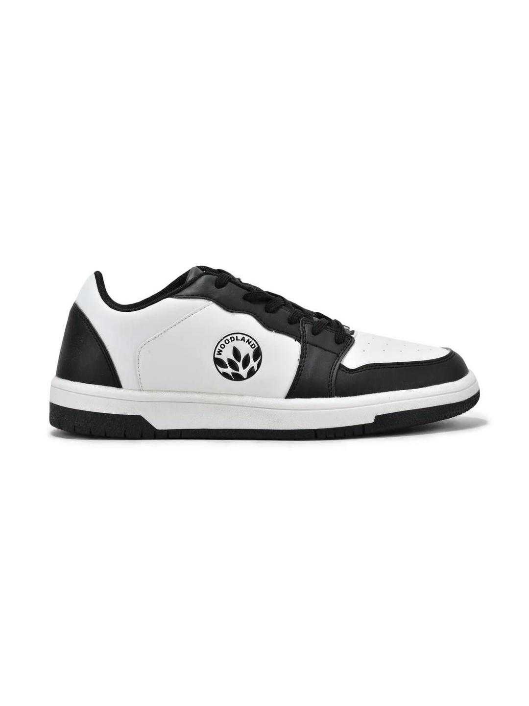 Woodland Men Colourblocked PU Sneakers - Image 1