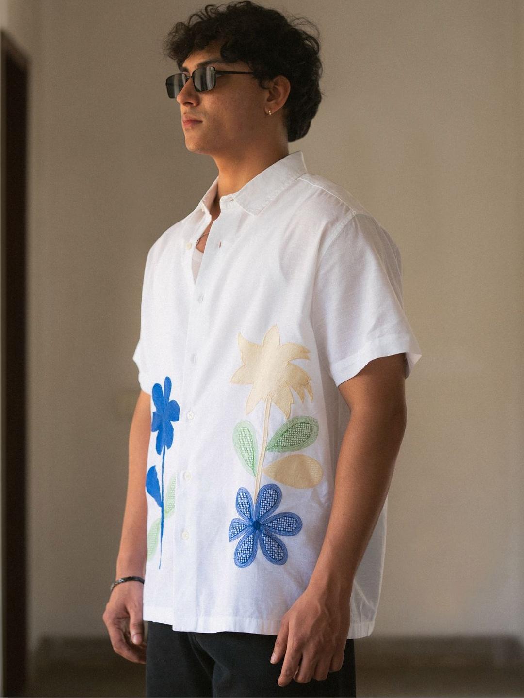 Powerlook Men Floral Casual Shirt - Image 1
