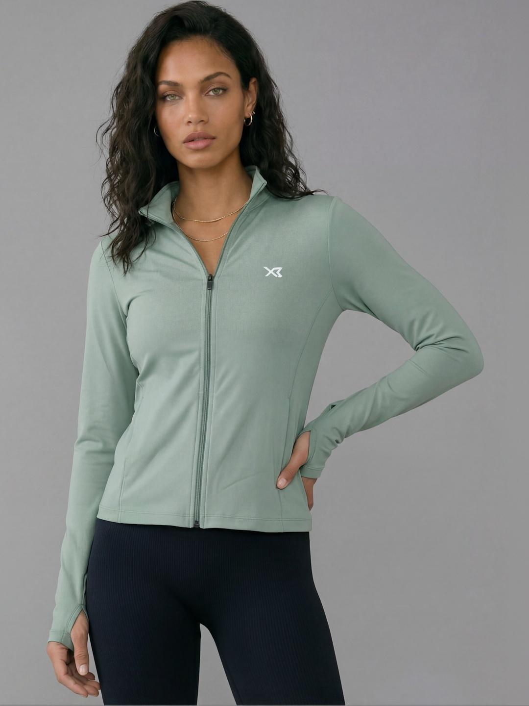 Buy CROSS BENCH Women Lightweight Training or Gym Sporty Jacket