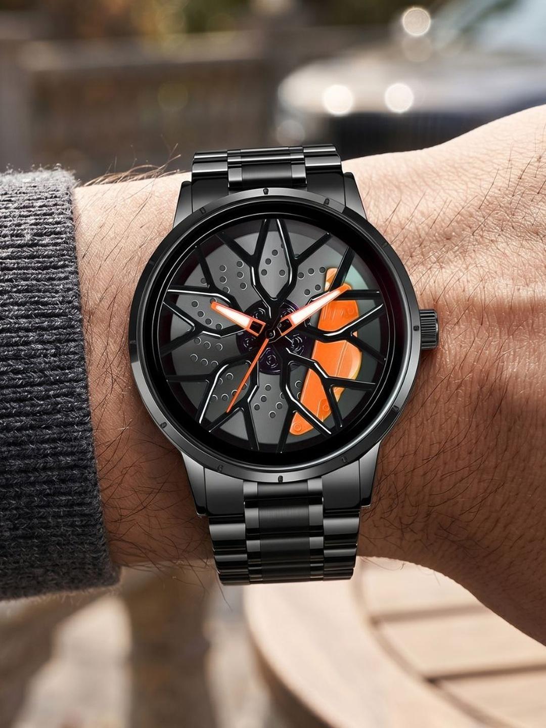 PAPIO Men MN-251 Orange Watch - Image 1