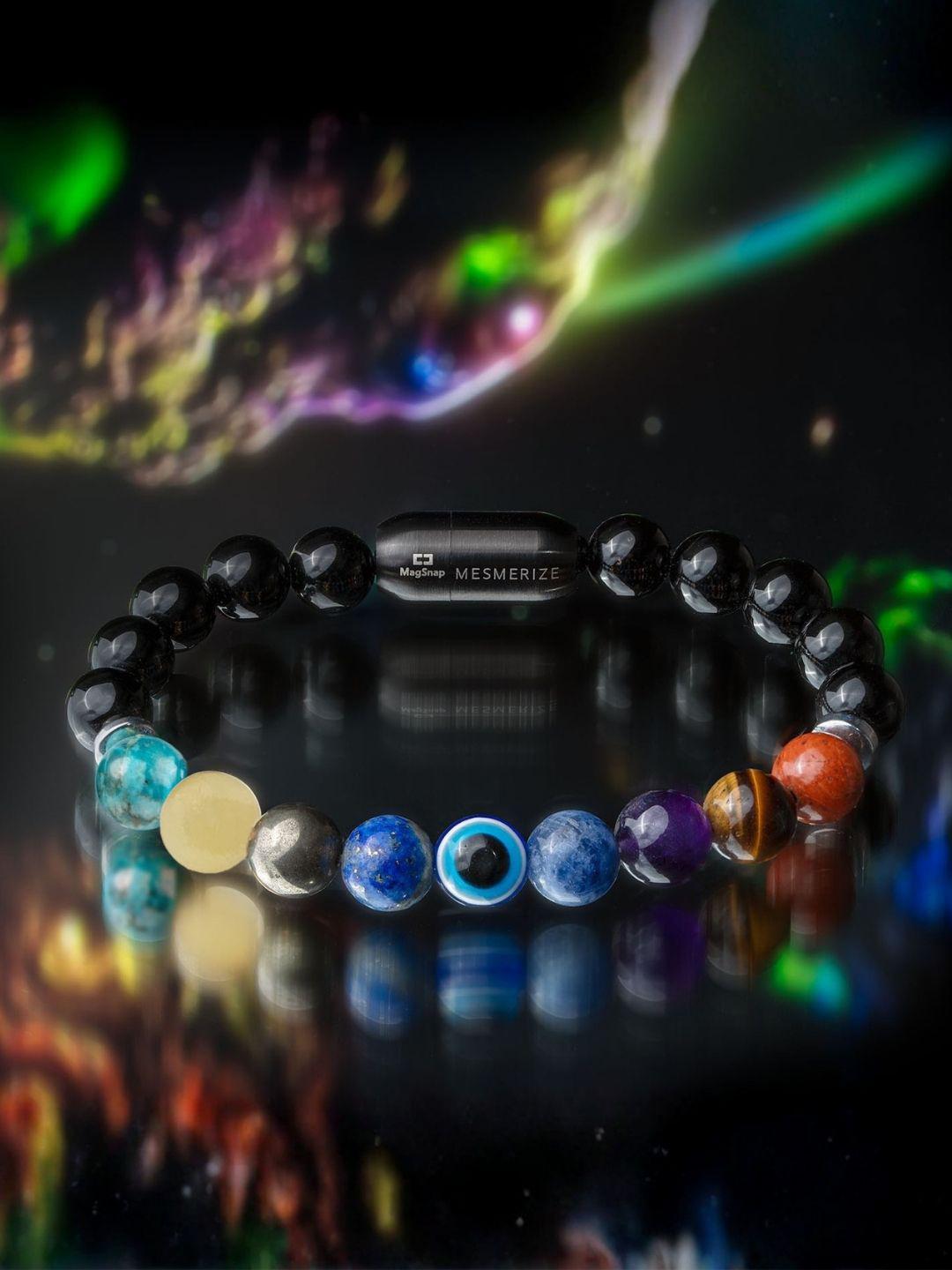Buy Mesmerize Super 9 Chakra Natural Stone Bracelet with Magsnap