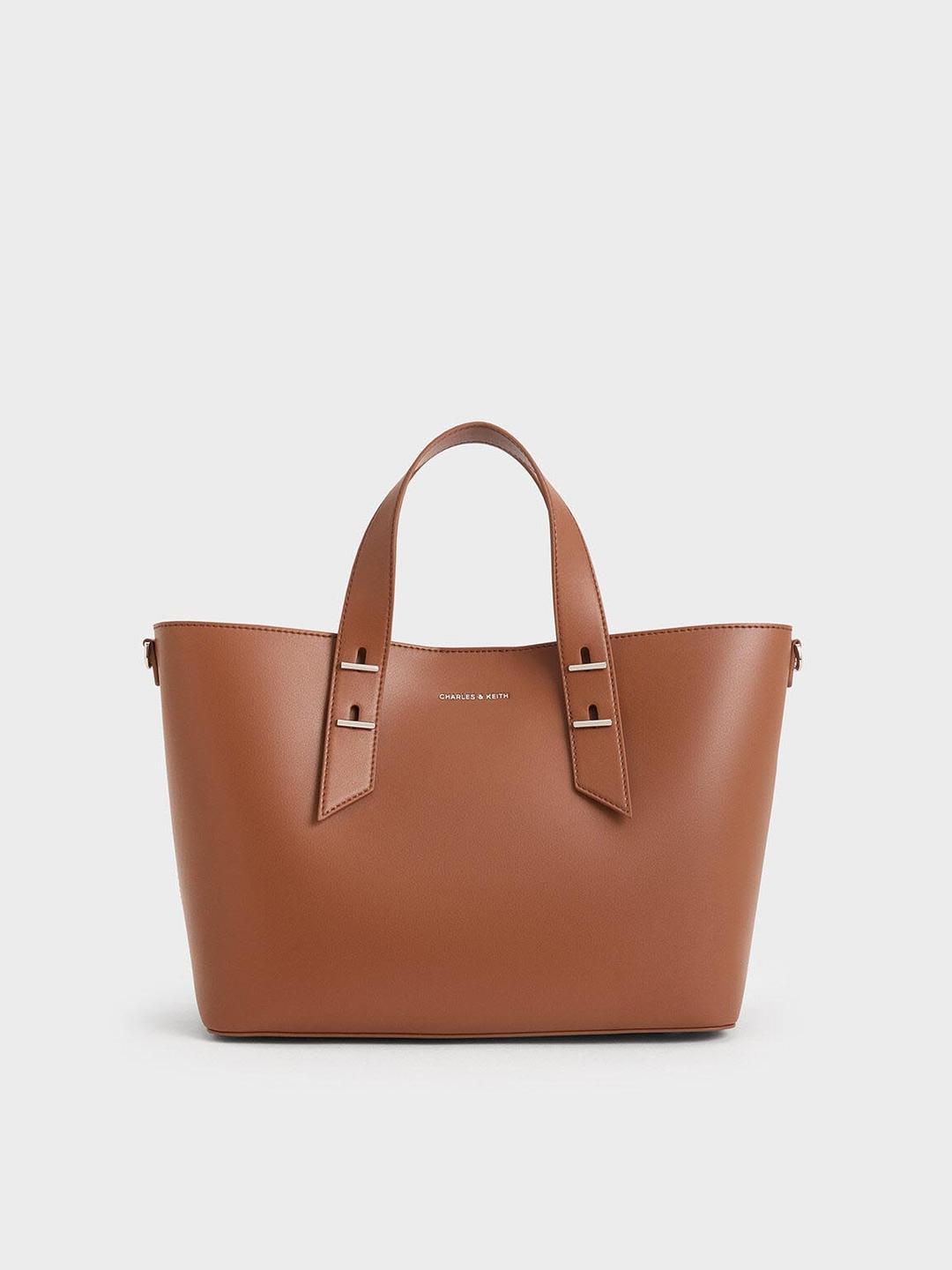 バッグ CHARLES&KEITH Buy CHARLES & KEITH Shania Solid Medium Shopper Tote Bag
