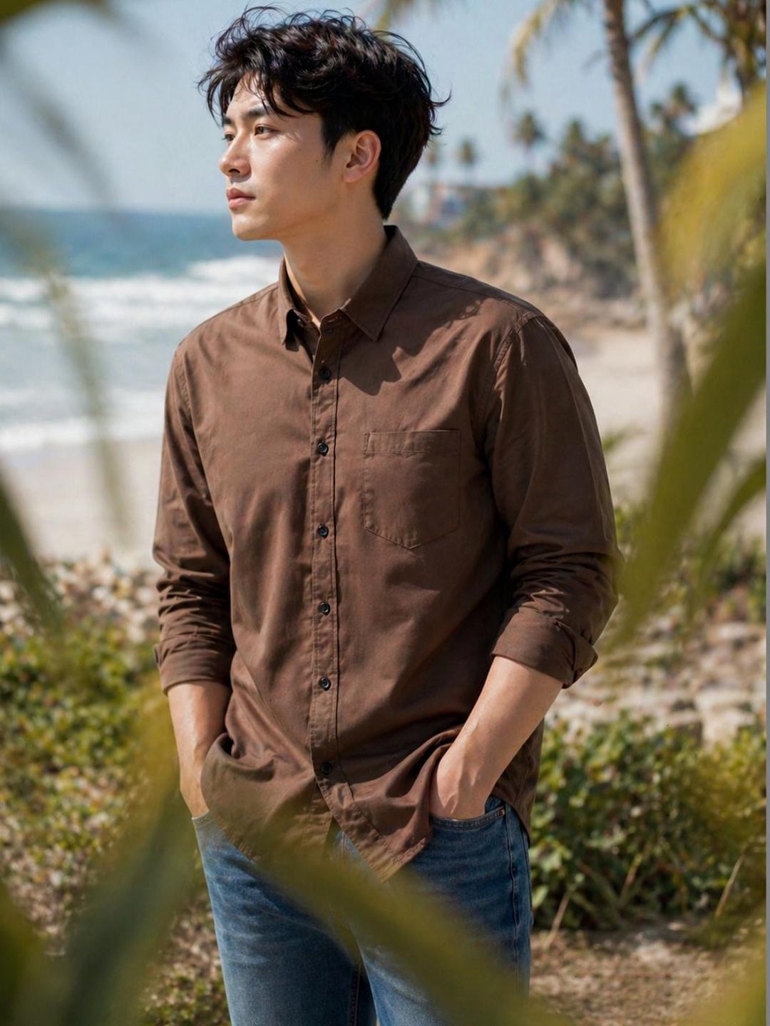 R.Code by The Roadster Life Co. Men Premium Casual Shirt - Image 1