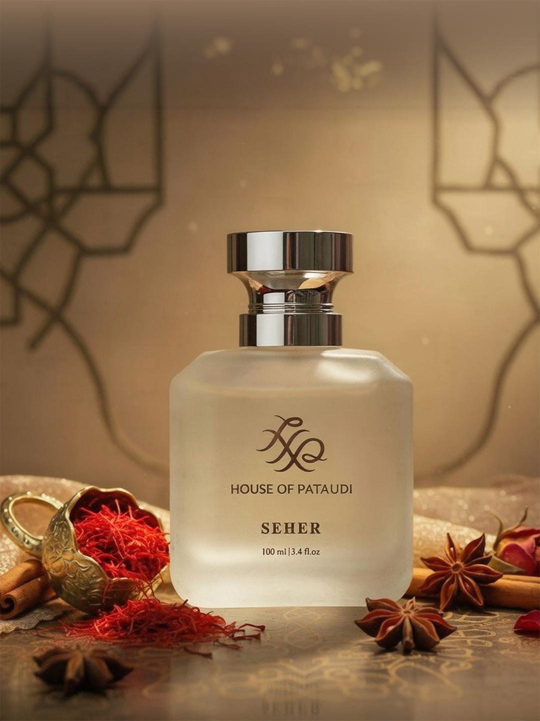 Buy House of Pataudi Seher Saffron & Vanilla Eau De Parfum - 100