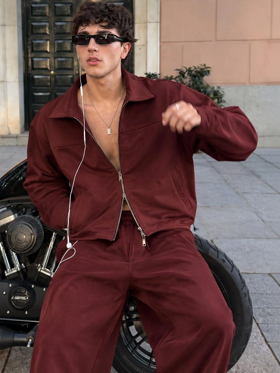 RAW ERA Cotton Solid Shirt with Trousers - Image 1