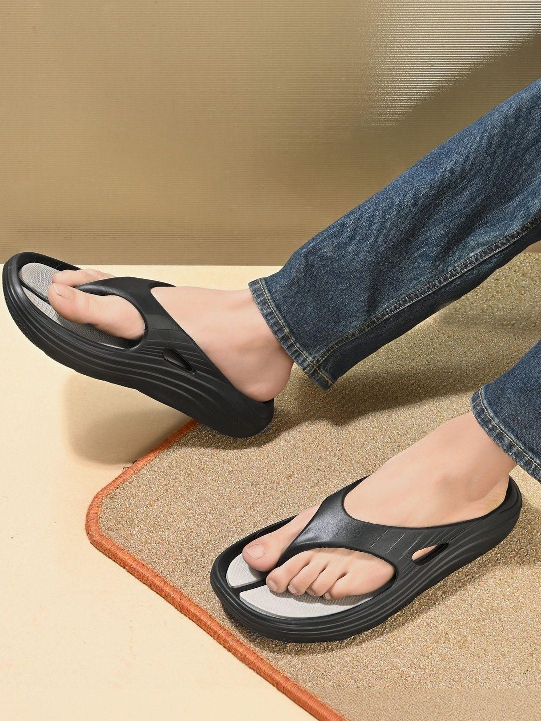 Slipover Men Thong Flip-Flops - Image 1