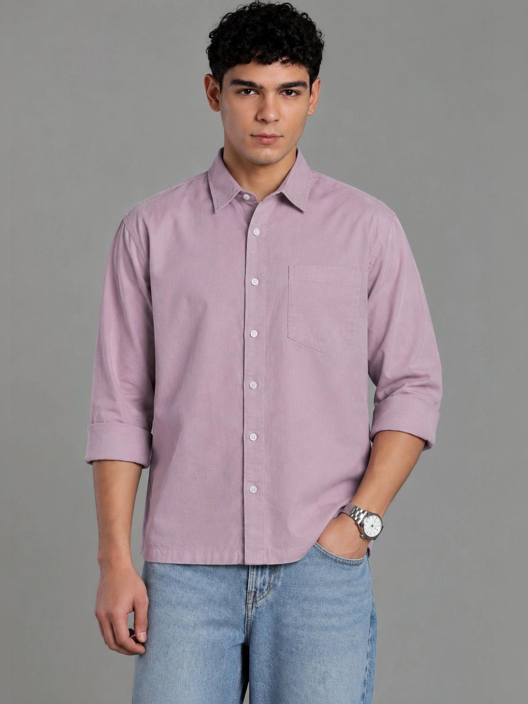 7TH LEGION Men Relaxed Sheer Shirt - Image 1