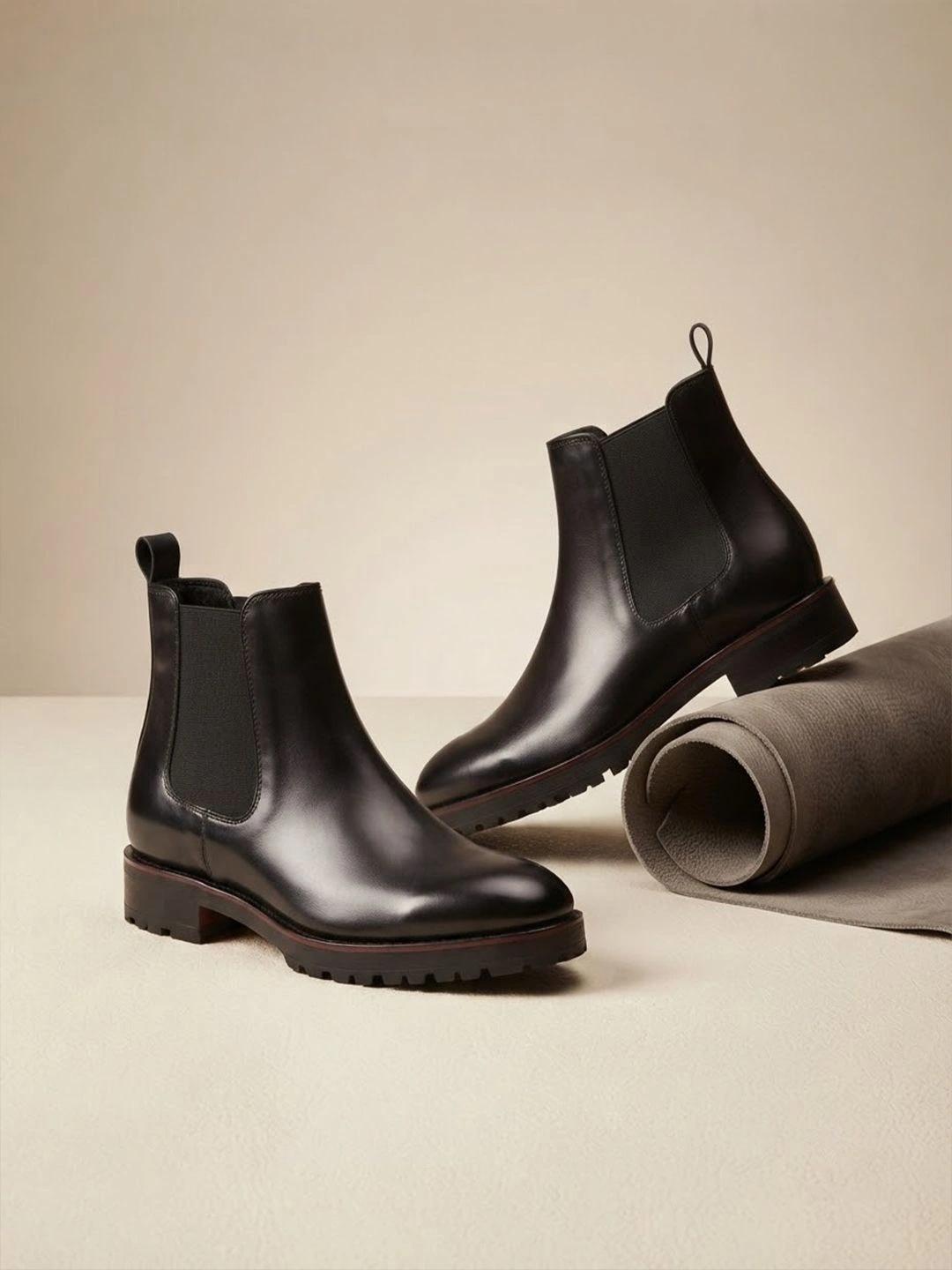 House of Pataudi Men's Chelsea Boots - Image 1