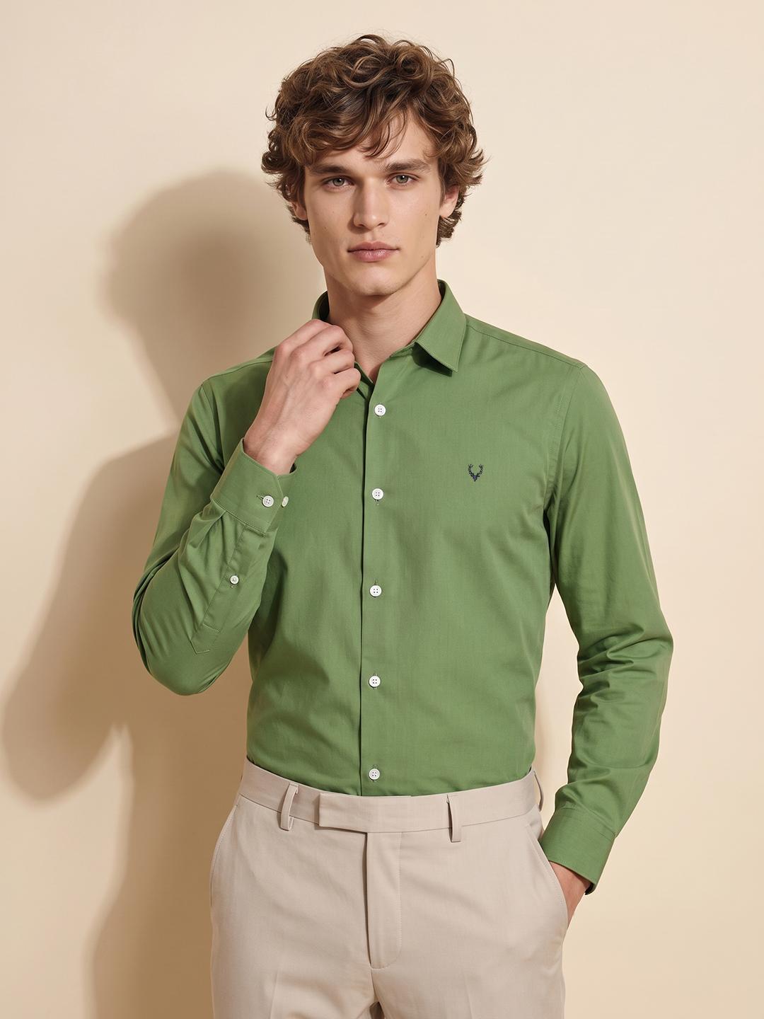 Allen Solly Men Slim Fit Casual Shirt - Image 1