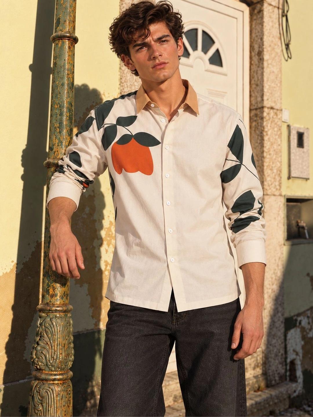 Eszett Men Printed Casual Shirt - Image 1