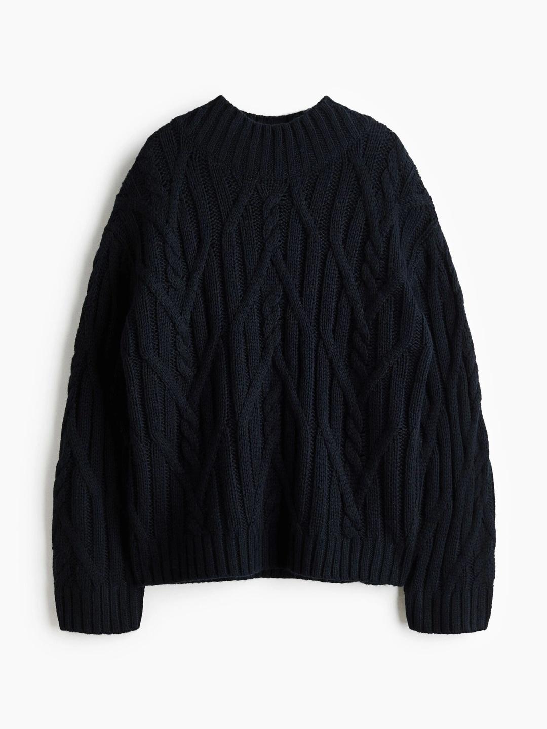 H&M Women Cable Knit Pullover - Image 1