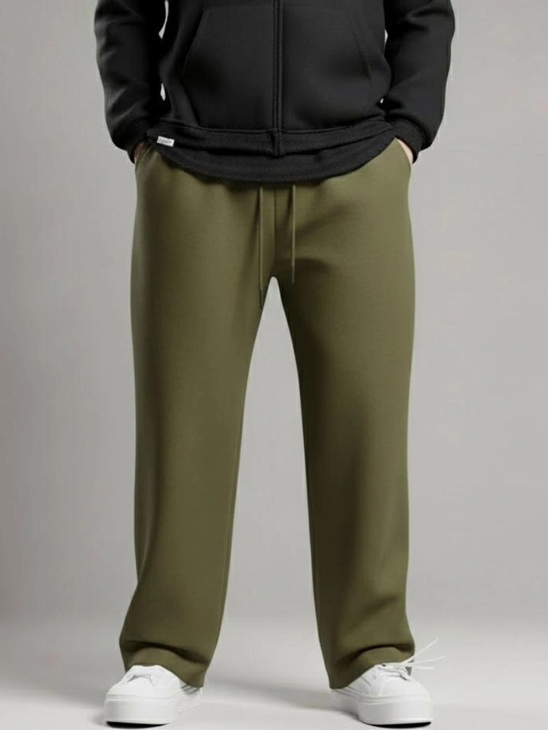 WARCOURT Men Solid Track Pants - Image 1