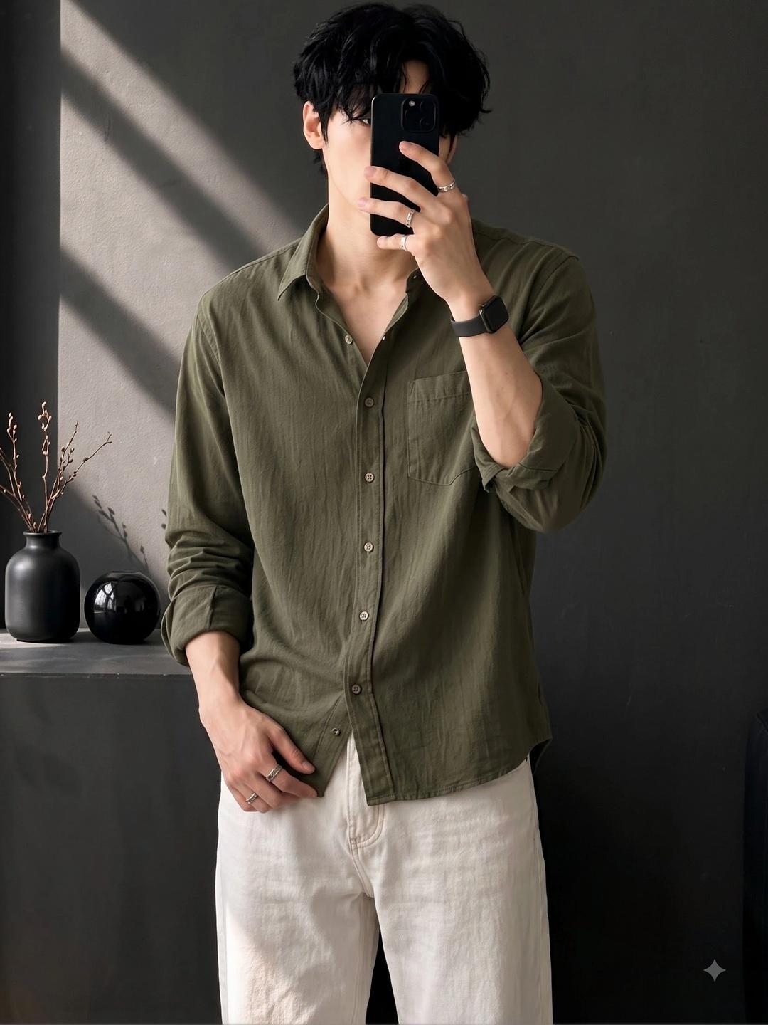 HERE&NOW Men Casual Shirt - Image 1