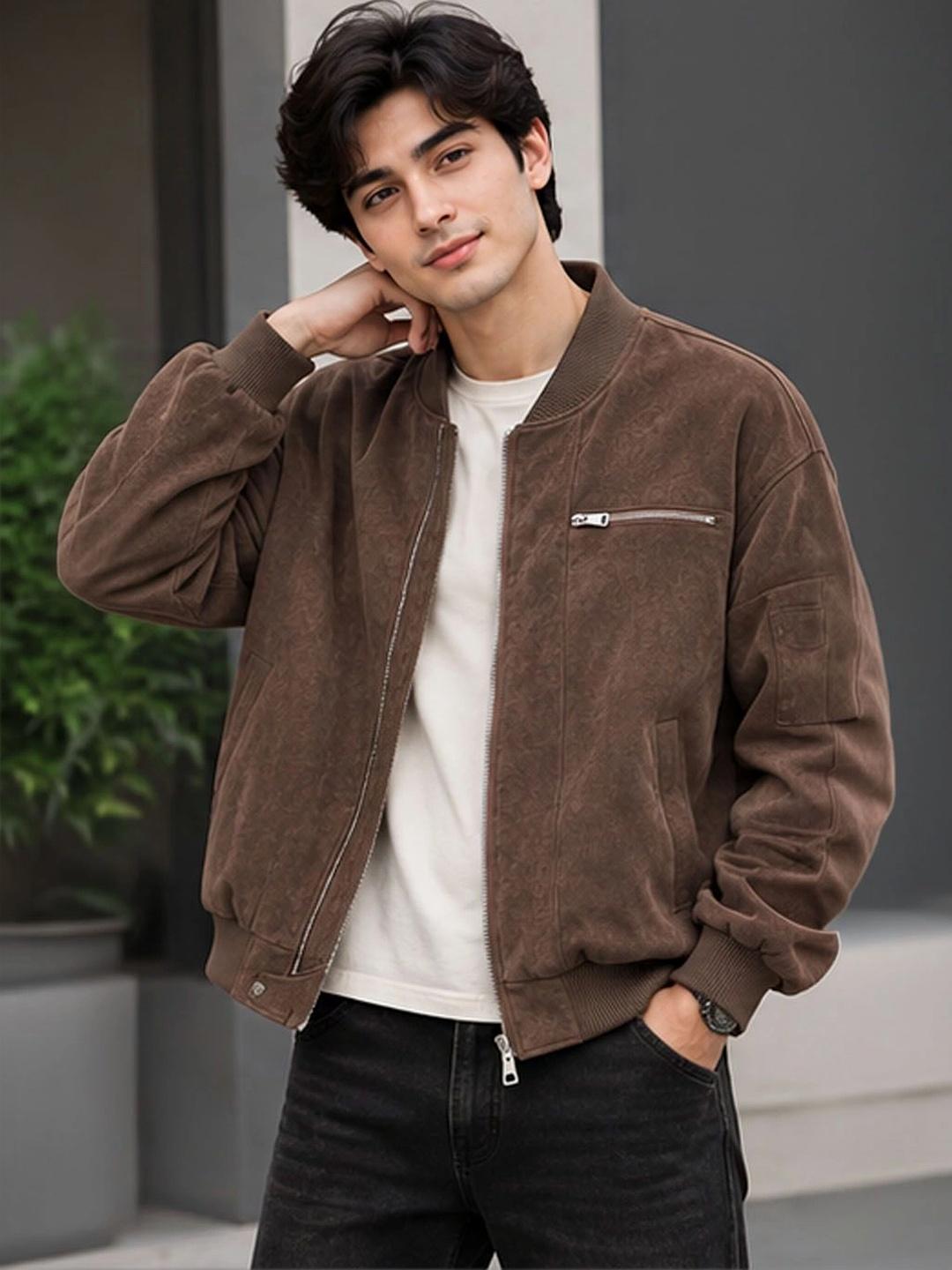 StyleCast Men Bomber Jacket - Image 1