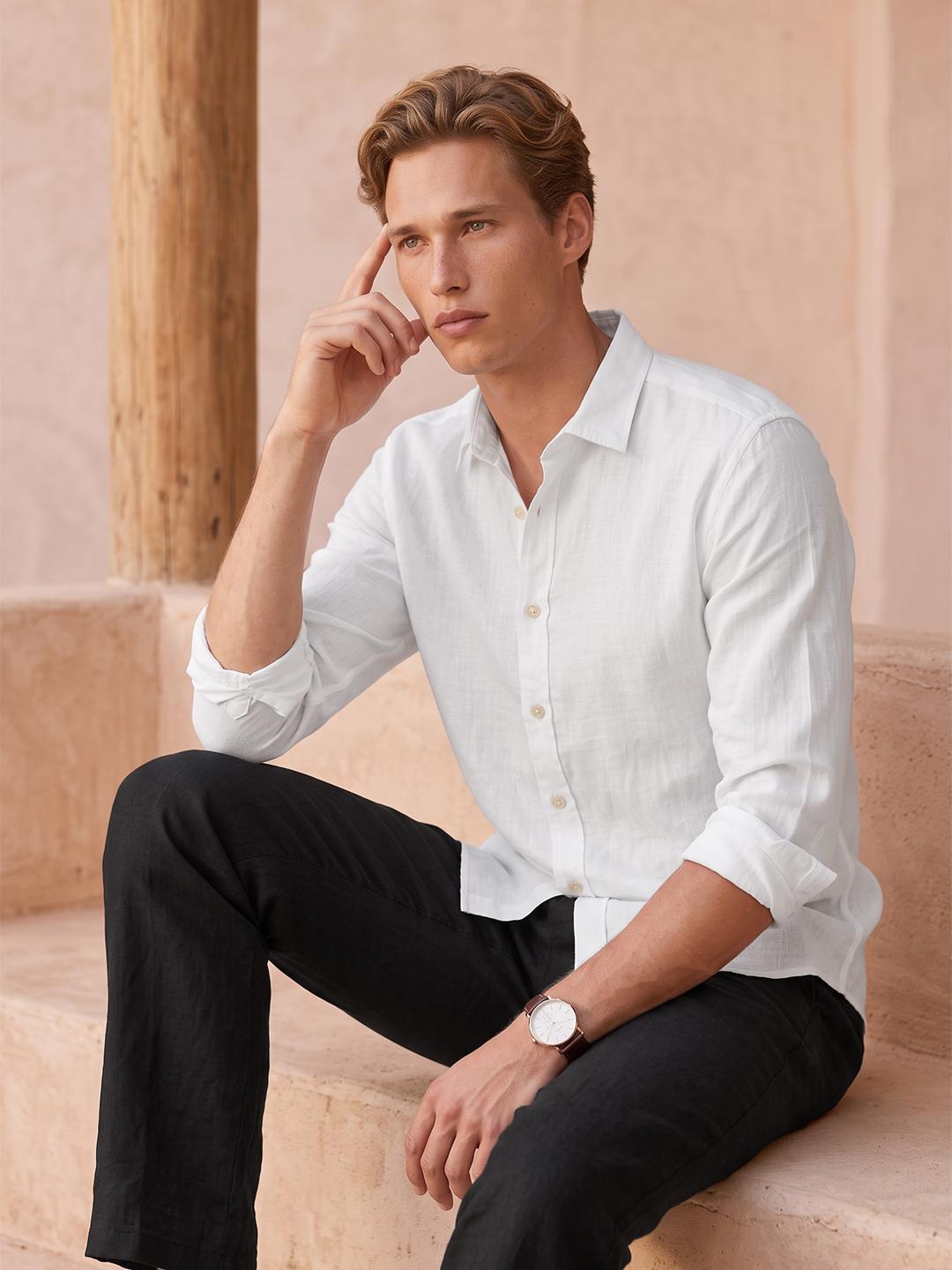 Van Heusen Slim Fit Casual Shirt - Image 1