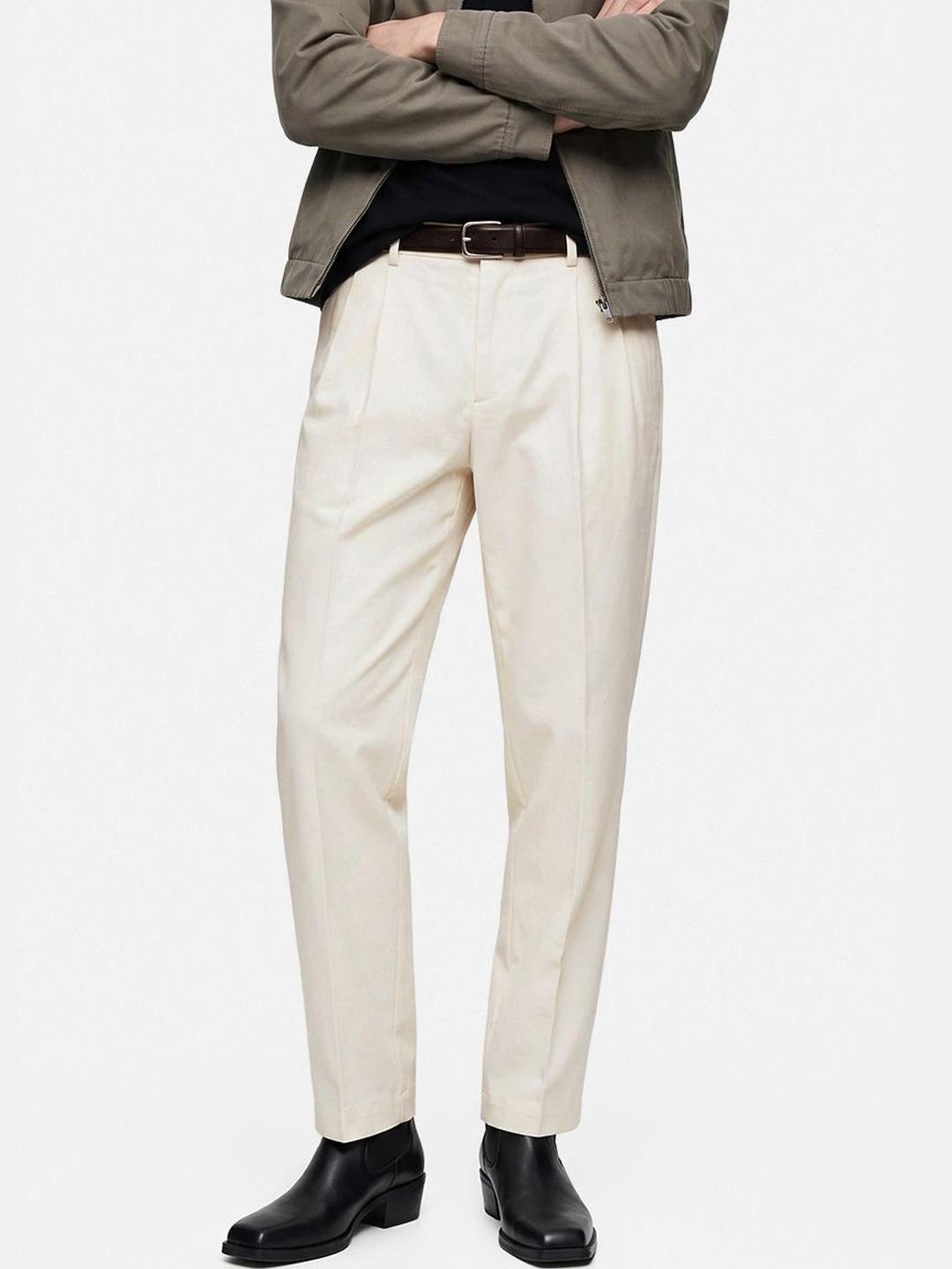 Snitch Men High-Rise Pleated Trousers - Image 1