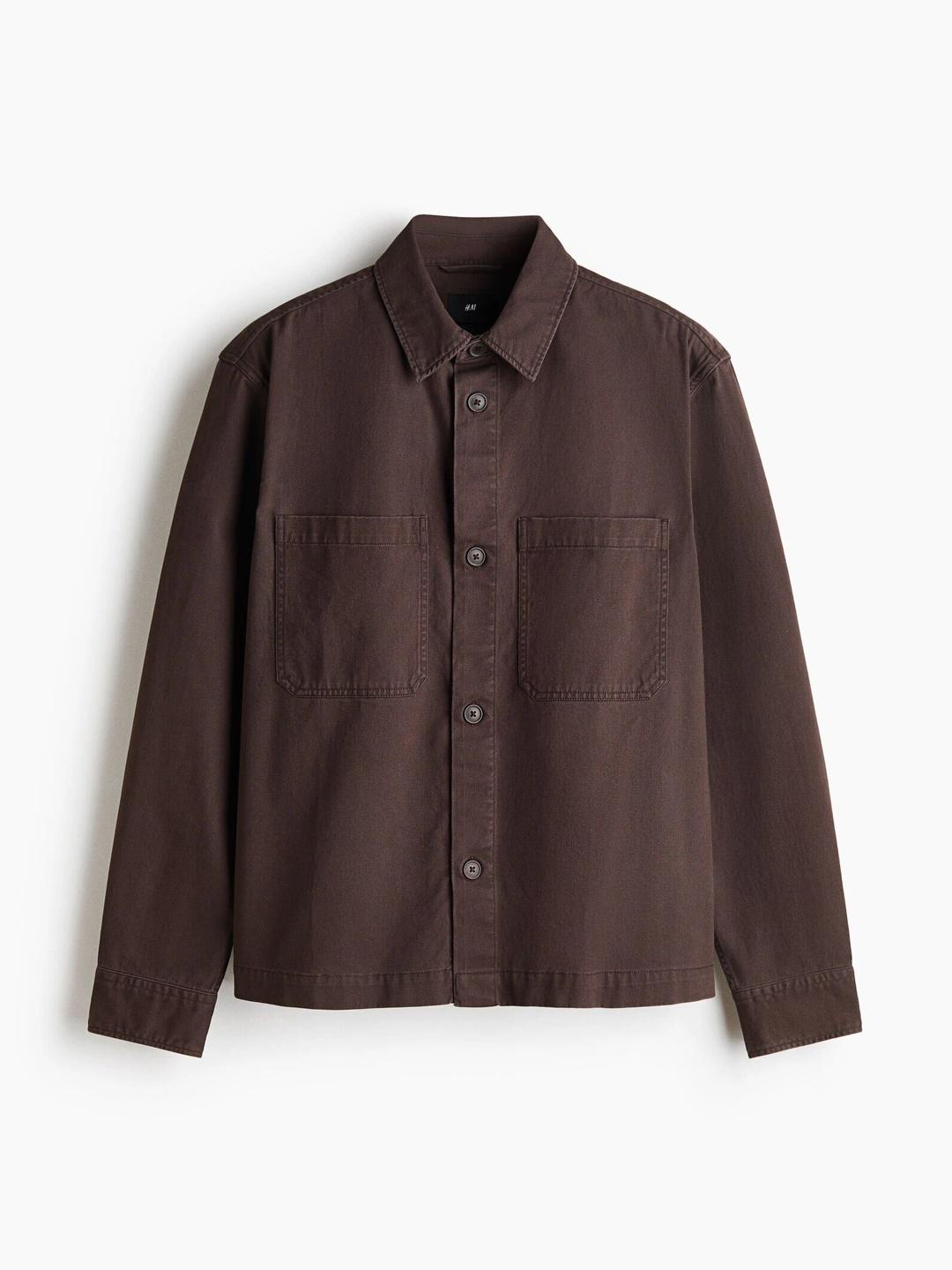 H&M Cotton Overshirt for Men - Image 1