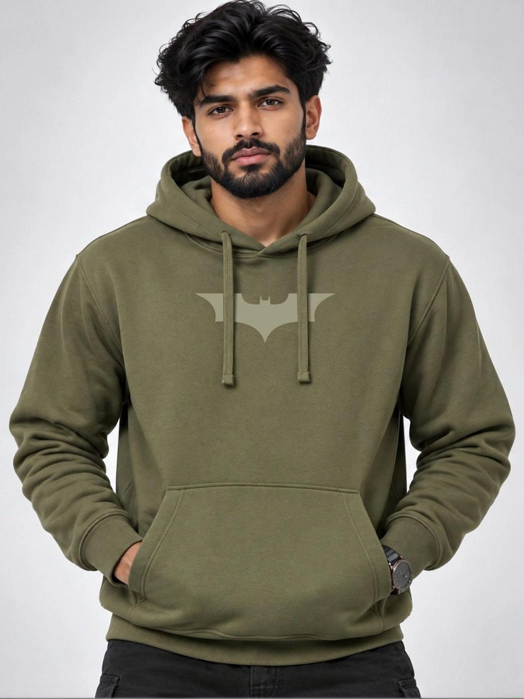 Kook N Keech Men Printed Hooded Sweatshirt - Image 1