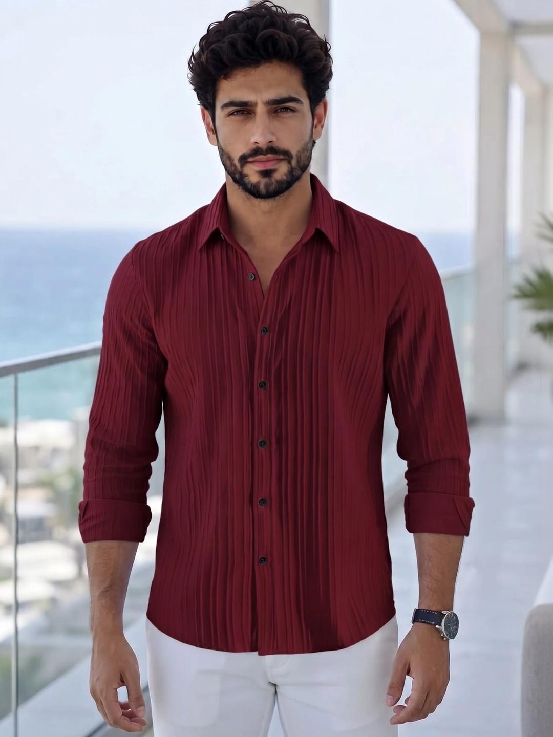 Deelmo Men Casual Shirt - Image 1