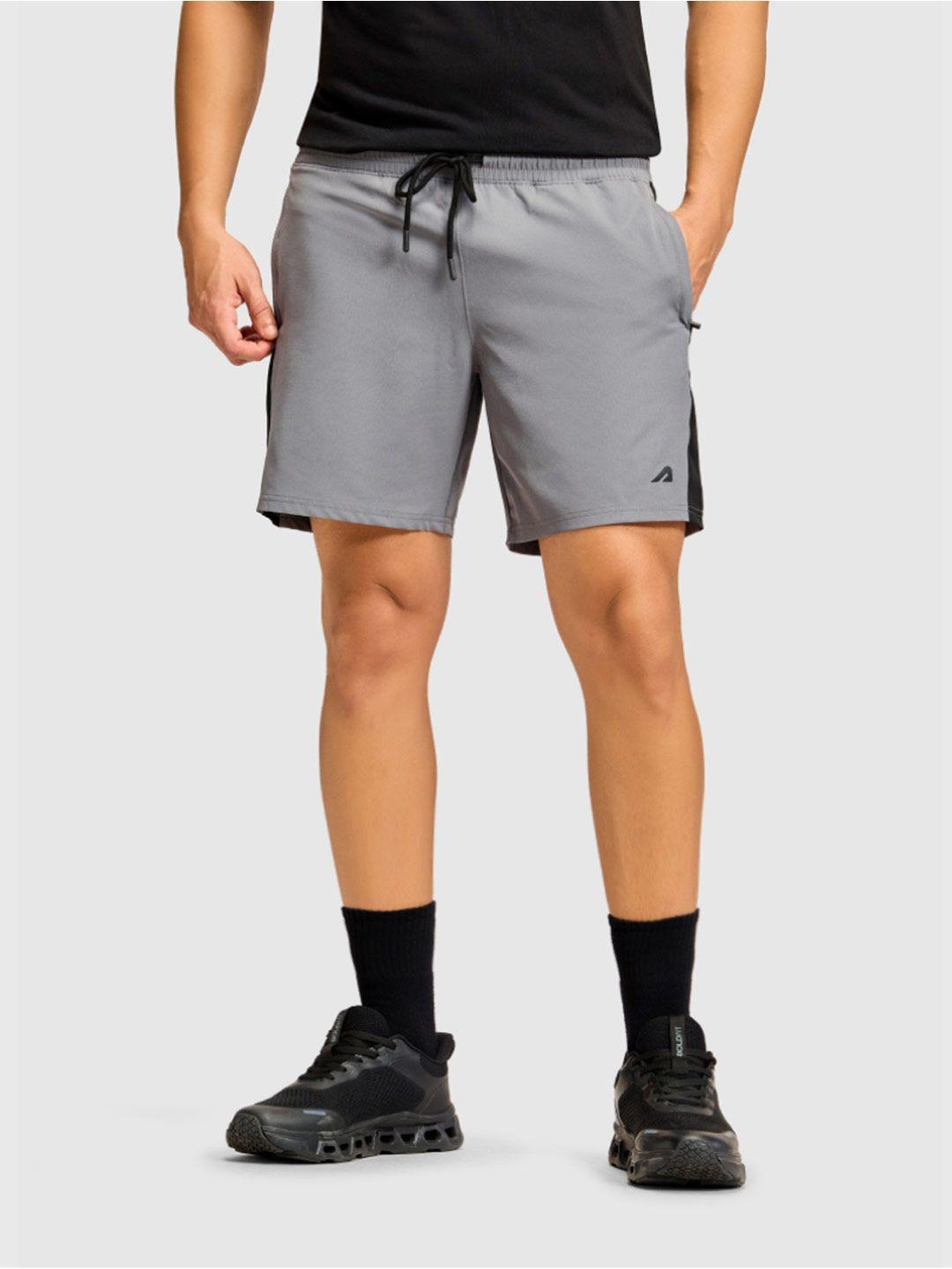 BOLDFIT Men Colourblocked Gym Shorts - Image 1