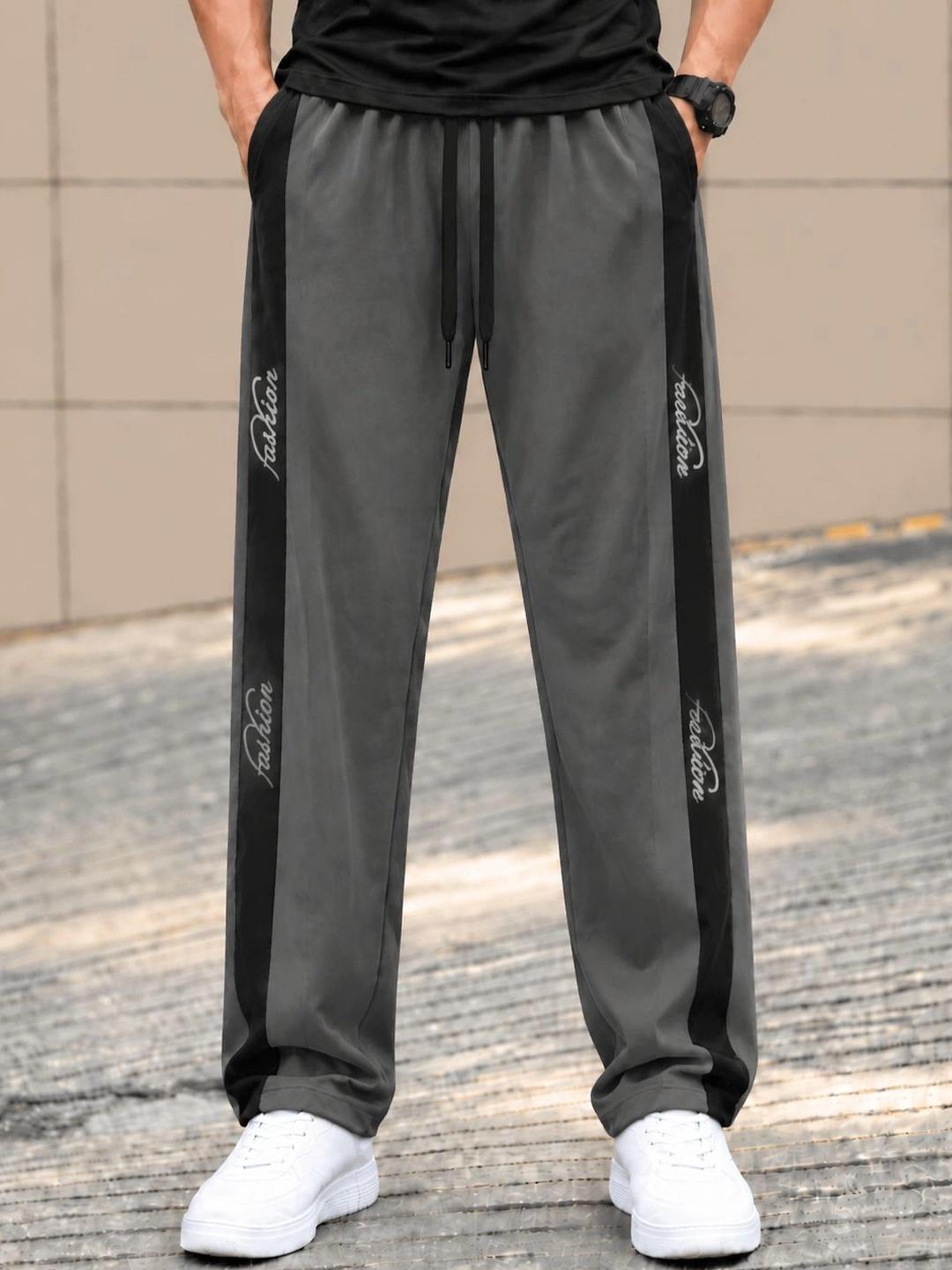 MACK JONNEY Men Baggy Logo Training Joggers - Image 1