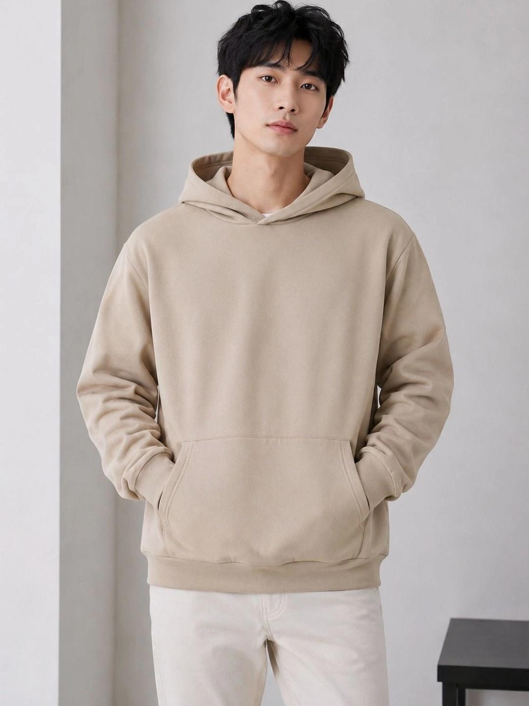 Roadster Men Printed Hooded Sweatshirt - Image 1