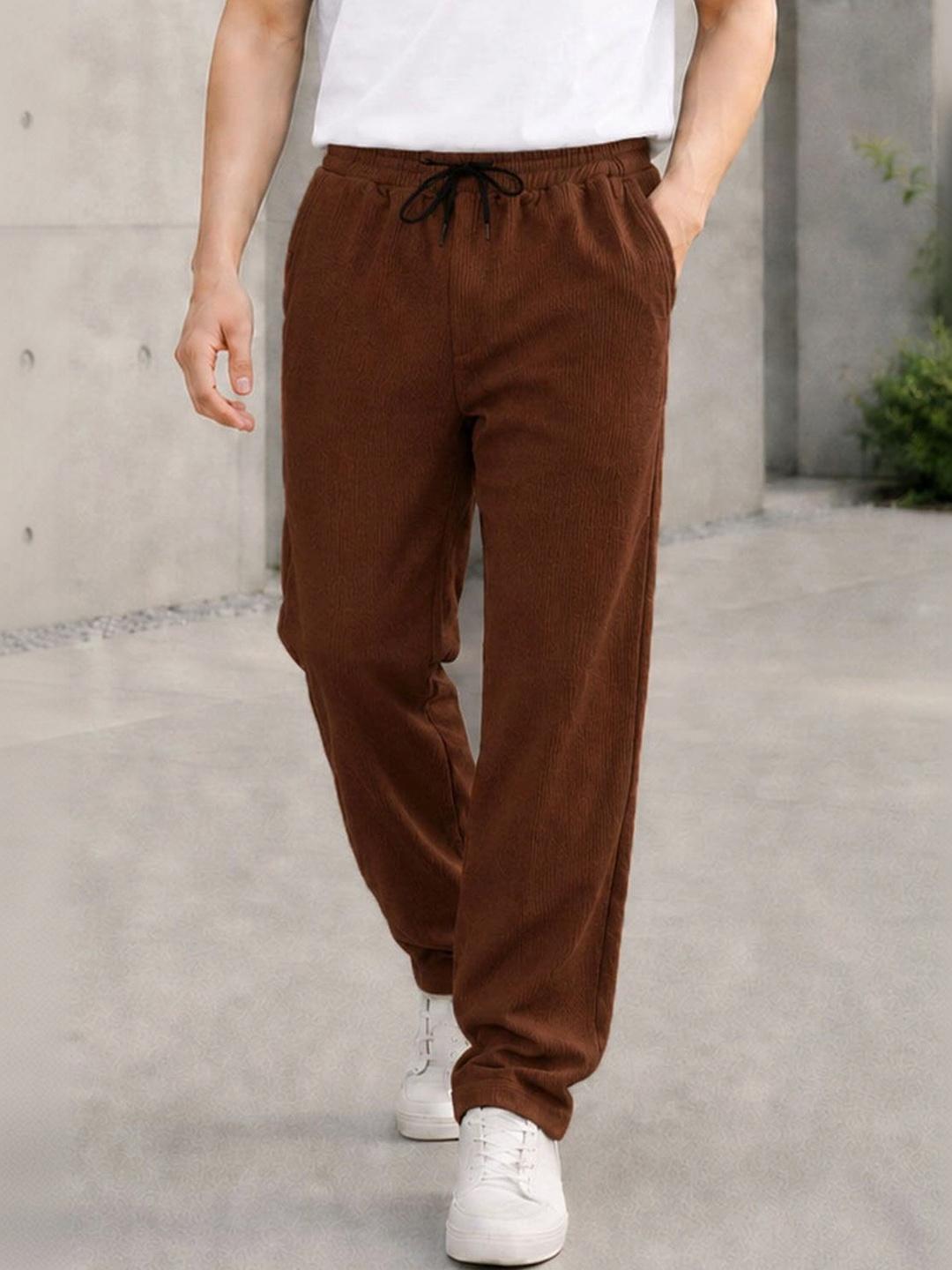 MaverIQ Men Relaxed Fit Trousers - Image 1