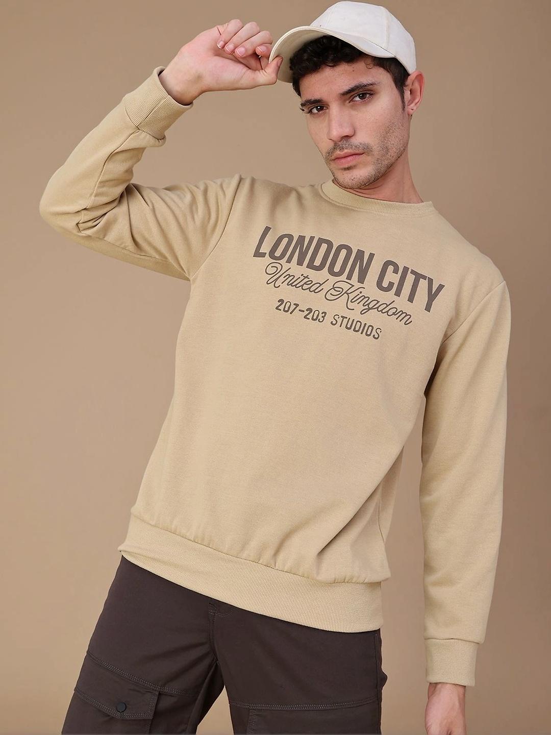 V-Mart Men Printed Sweatshirt - Image 1