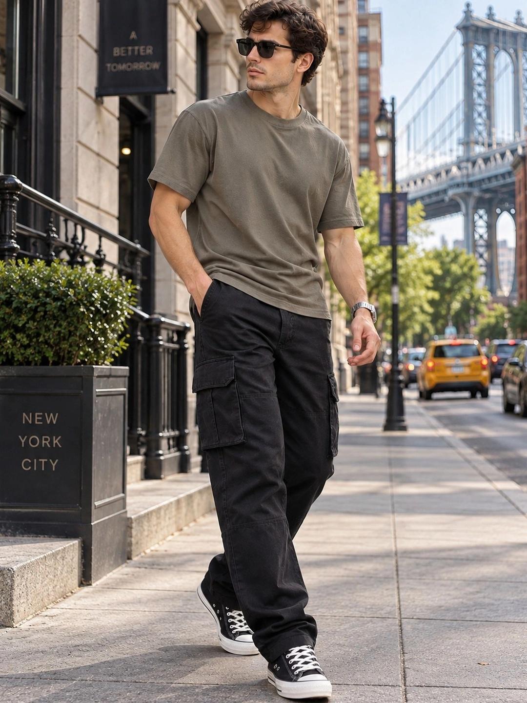 RANGE Men Cargos Trousers - Image 1